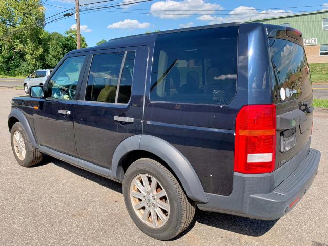 SALAE25458A452232 - 2008 LAND ROVER LR3 SE BLUE photo 3