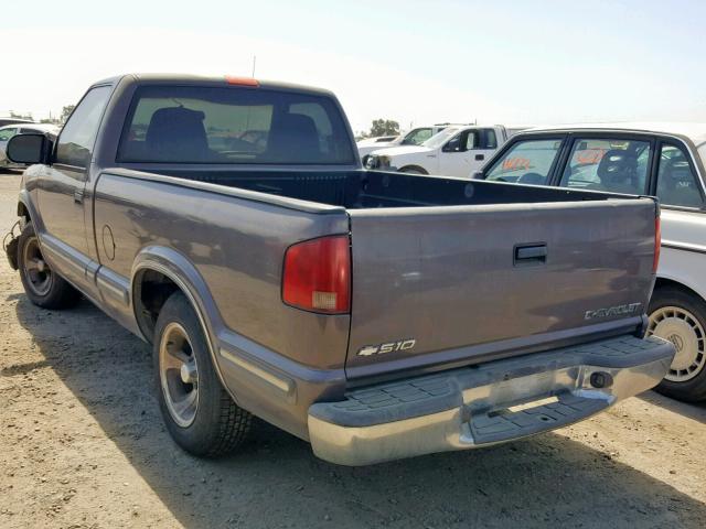 1GCCS1449WK159896 - 1998 CHEVROLET S TRUCK S1 BROWN photo 3