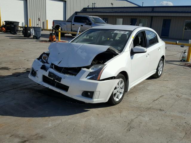 3N1AB6AP8CL672704 - 2012 NISSAN SENTRA 2.0 WHITE photo 2