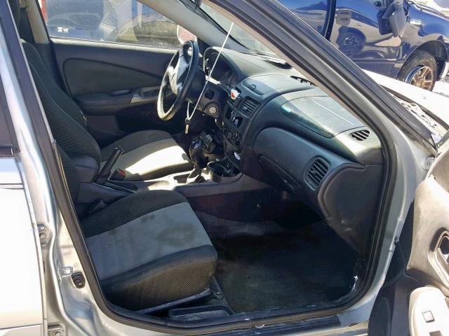 3N1AB51D53L717694 - 2003 NISSAN SENTRA SE- SILVER photo 5