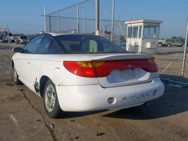 1G8ZY14702Z166041 - 2002 SATURN SC2 WHITE photo 3