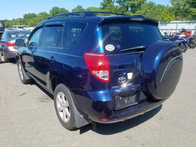 JTMBK31V965006552 - 2006 TOYOTA RAV4 LIMIT BLUE photo 3