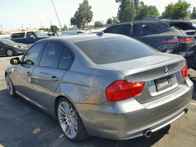 WBAPN73579A266121 - 2009 BMW 335 D GRAY photo 3