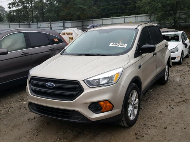 1FMCU0F72HUD59999 - 2017 FORD ESCAPE S BEIGE photo 2