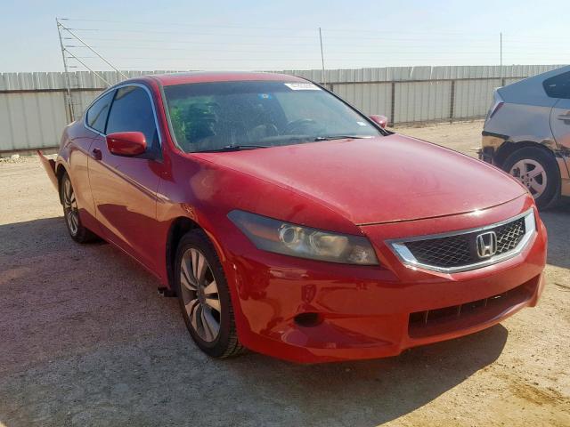 1HGCS12828A028521 - 2008 HONDA ACCORD EXL RED photo 1