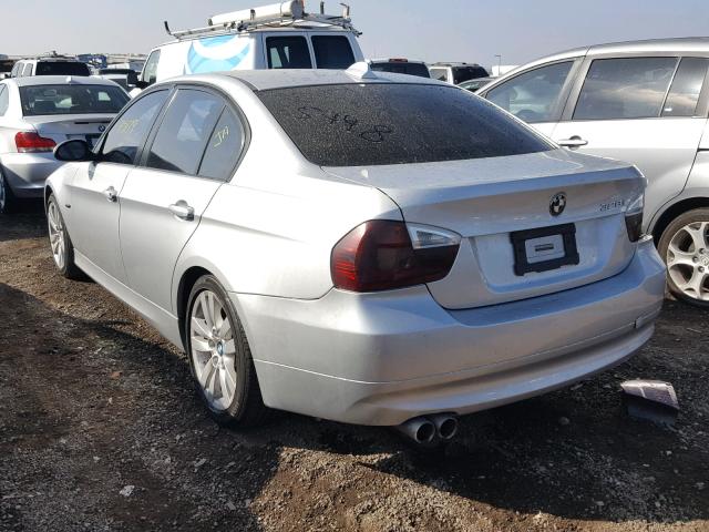 WBAVC53508FZ83267 - 2008 BMW 328 I SULE SILVER photo 3