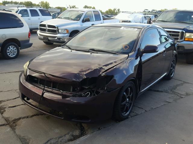 JTKDE167X80237788 - 2008 TOYOTA SCION TC 勃艮第红 照片 2