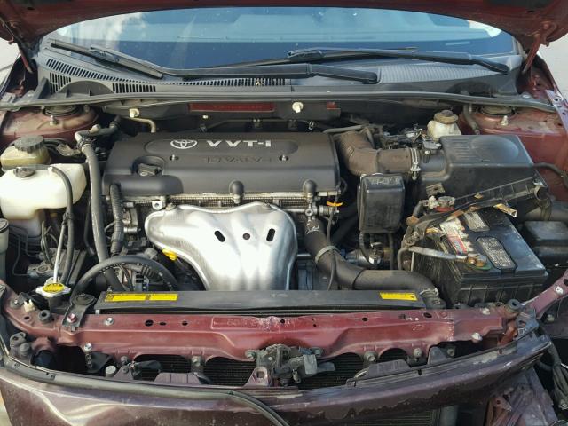 JTKDE167X80237788 - 2008 TOYOTA SCION TC 勃艮第红 照片 7