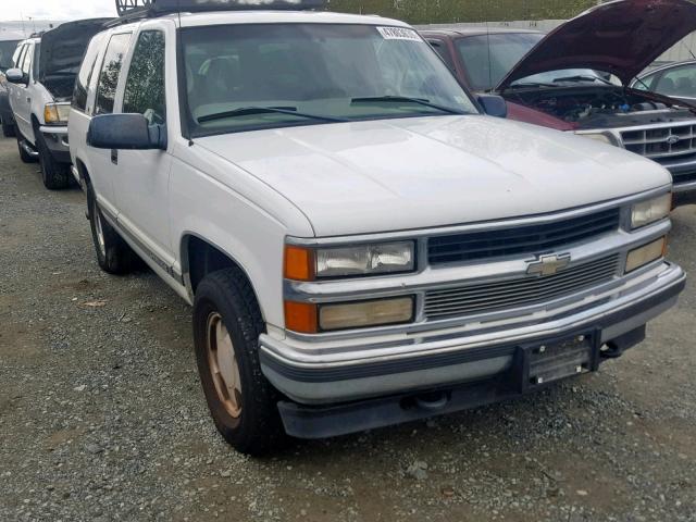 1GNEK13R9WJ378313 - 1998 CHEVROLET TAHOE K150 WHITE photo 9