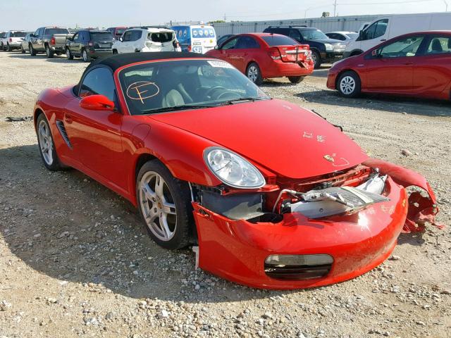 WP0CA29897U710287 - 2007 PORSCHE BOXSTER RED photo 1