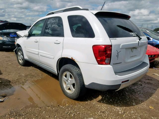 2CKDL63FX76234801 - 2007 PONTIAC TORRENT WHITE photo 3