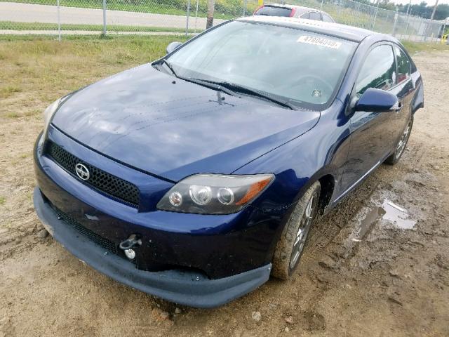 JTKDE3B76A0306869 - 2010 TOYOTA SCION TC ლურჯი ფოტო 2