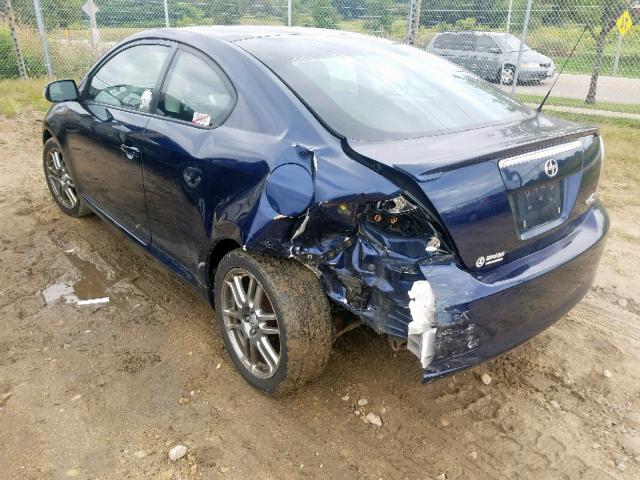 JTKDE3B76A0306869 - 2010 TOYOTA SCION TC ლურჯი ფოტო 3