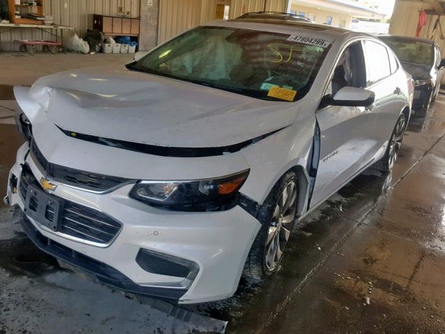 1G1ZH5SX0HF223731 - 2017 CHEVROLET MALIBU PRE 白色 照片 2