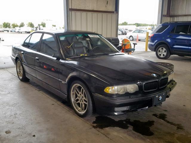 WBAGG83461DN87576 - 2001 BMW 740 I AUTO BLACK photo 1