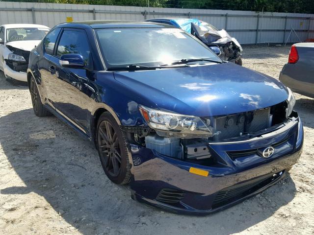JTKJF5C72D3063901 - 2013 TOYOTA SCION TC ლურჯი ფოტო 1