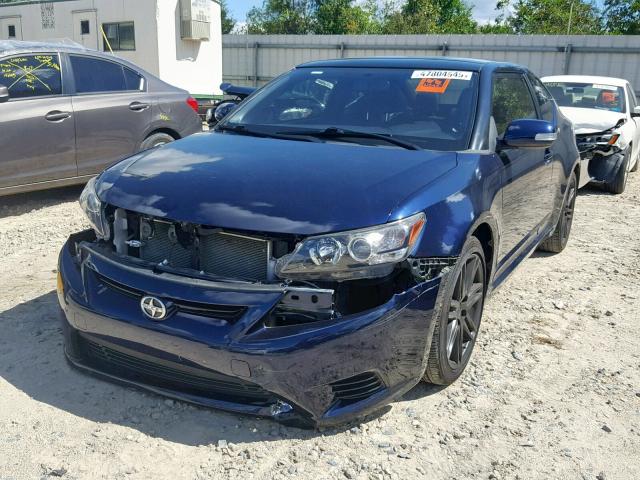 JTKJF5C72D3063901 - 2013 TOYOTA SCION TC ლურჯი ფოტო 2