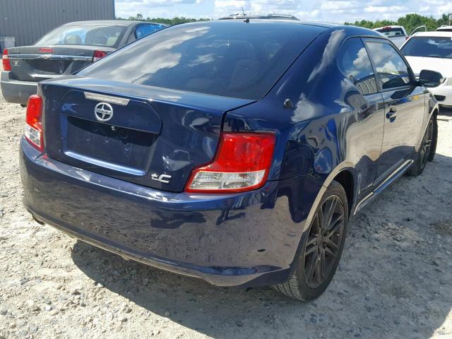 JTKJF5C72D3063901 - 2013 TOYOTA SCION TC ლურჯი ფოტო 4