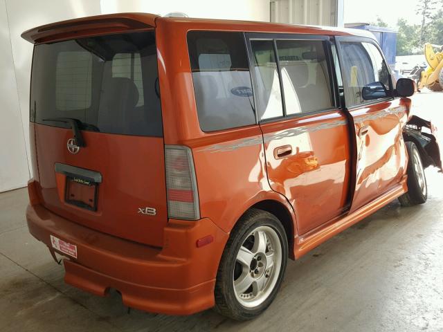 JTLKT324340160210 - 2004 TOYOTA SCION XB Narıncı foto 4