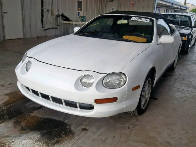 JT5ST07K9S0023962 - 1995 TOYOTA CELICA GT WHITE photo 2