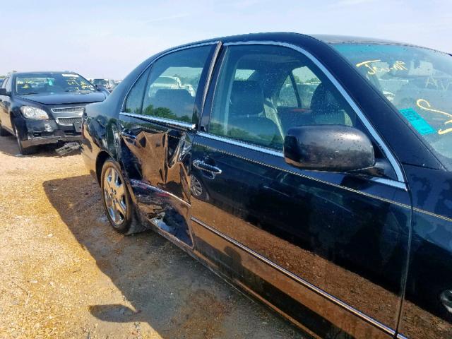 JTHBN36F940169378 - 2004 LEXUS LS 430 BLACK photo 9