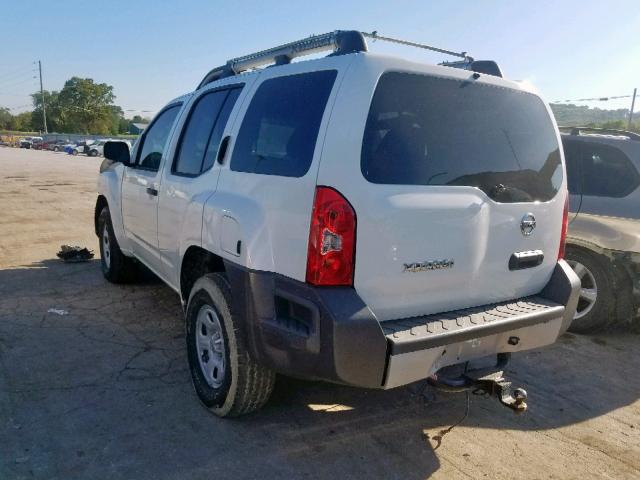 5N1AN0NW2EN808018 - 2014 NISSAN XTERRA X WHITE photo 3