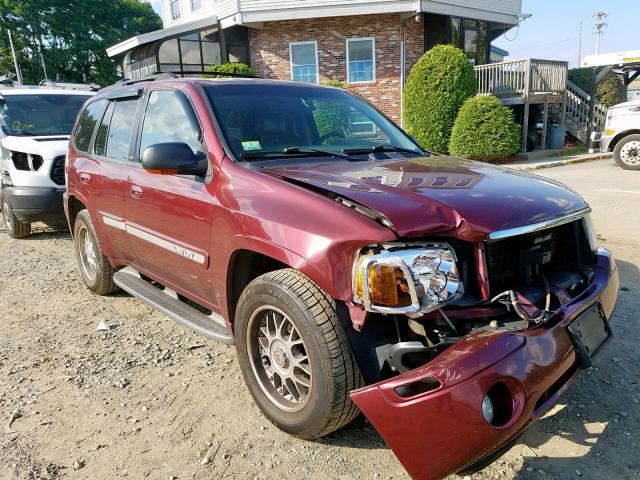 1GKDT13S922287409 - 2002 GMC ENVOY BURGUNDY photo 1