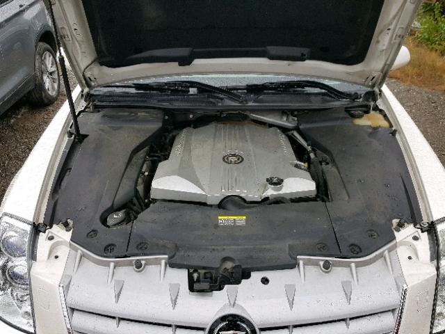 1G6DC67A850216098 - 2005 CADILLAC STS WHITE photo 7