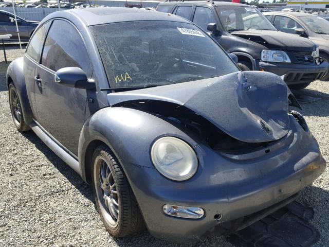 3VWCR31C35M411603 - 2005 VOLKSWAGEN NEW BEETLE GRAY photo 1