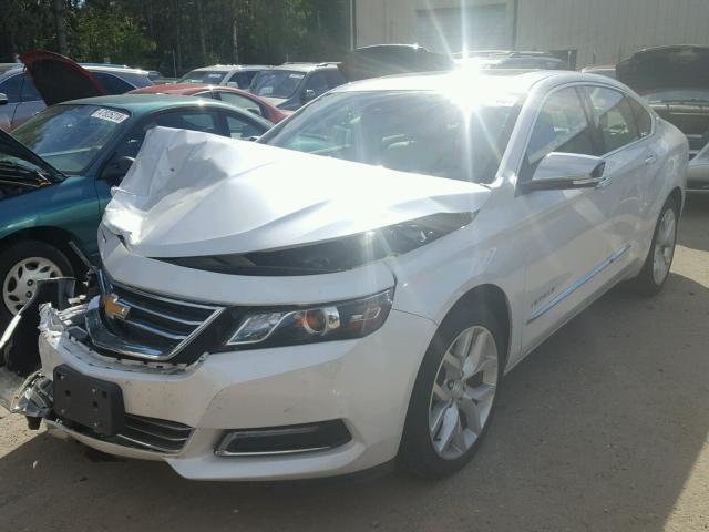 2G1145S39H9153905 - 2017 CHEVROLET IMPALA PRE WHITE photo 2