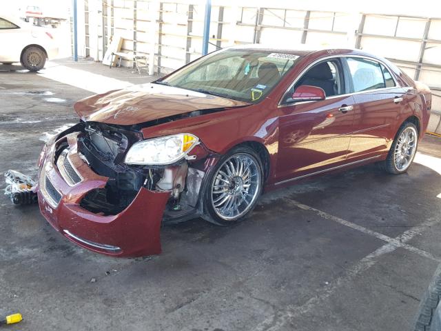 1G1ZC5E08CF242159 - 2012 CHEVROLET MALIBU 1LT 栗色 照片 2