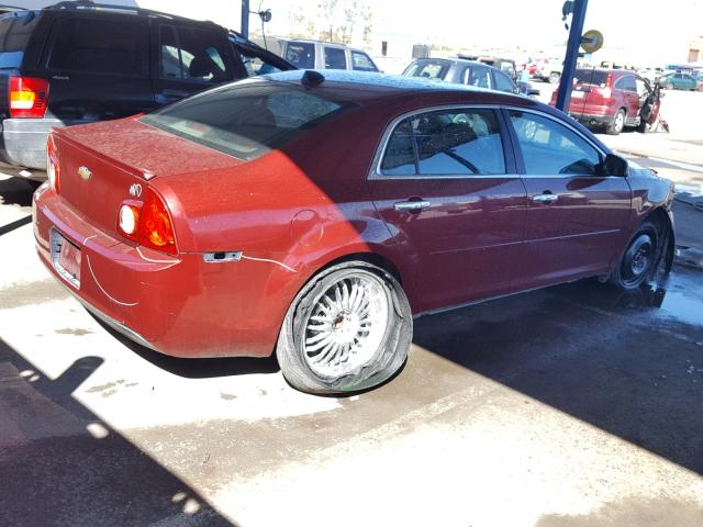 1G1ZC5E08CF242159 - 2012 CHEVROLET MALIBU 1LT 栗色 照片 4