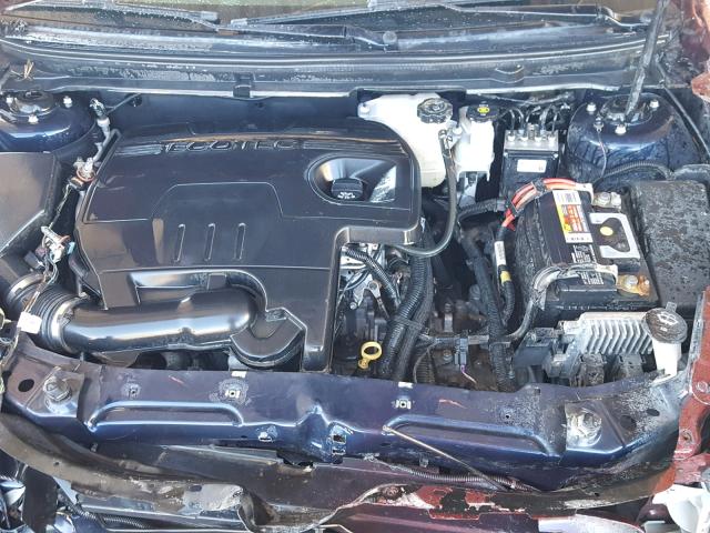 1G1ZC5E08CF242159 - 2012 CHEVROLET MALIBU 1LT 栗色 照片 7