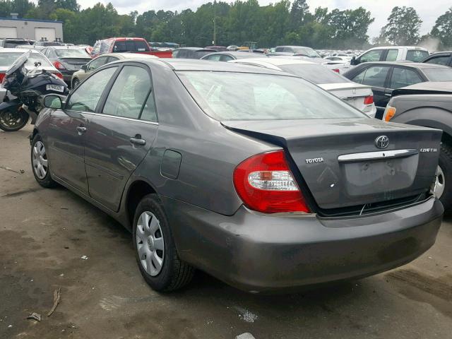 4T1BE32K24U877786 - 2004 TOYOTA CAMRY LE GRAY photo 3