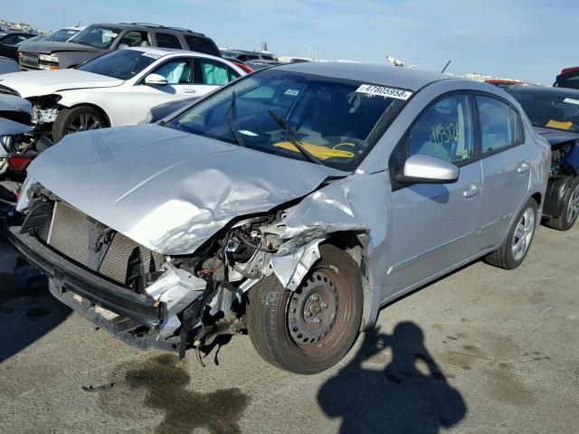 3N1AB6AP7AL656040 - 2010 NISSAN SENTRA 2.0 SILVER photo 2