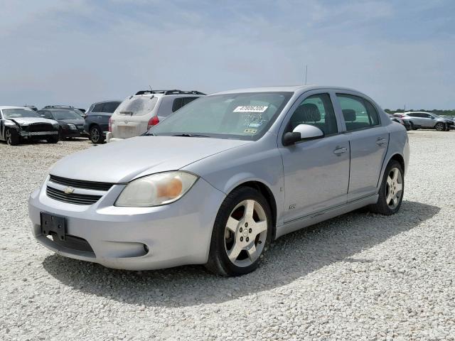 1G1AM58B567793963 - 2006 CHEVROLET COBALT SS SILVER photo 2