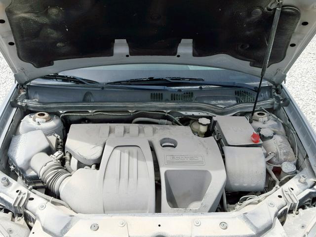 1G1AM58B567793963 - 2006 CHEVROLET COBALT SS SILVER photo 7