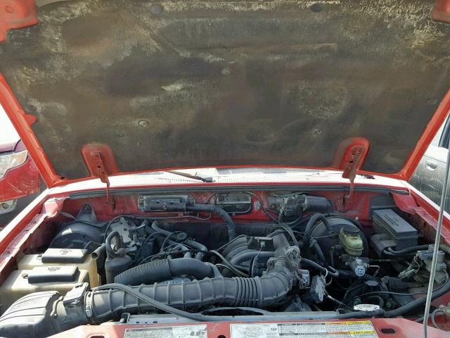 1FTYR14U7WTA61090 - 1998 FORD RANGER SUP RED photo 7