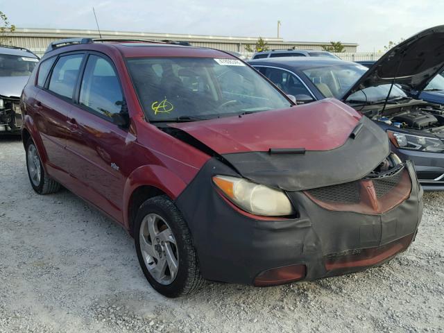 5Y2SL62894Z465044 - 2004 PONTIAC VIBE RED photo 1