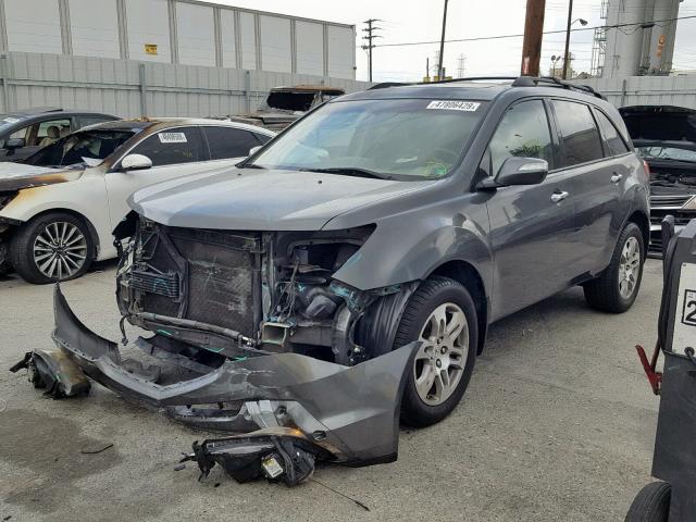 2HNYD28488H536013 - 2008 ACURA MDX TECHNO GRAY photo 1