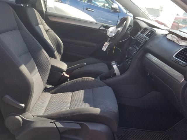 WVWBB7AJ7CW115084 - 2012 VOLKSWAGEN GOLF SILVER photo 5