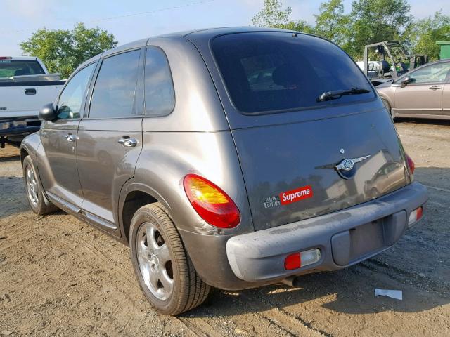 3C8FY4BB51T690839 - 2001 CHRYSLER PT CRUISER BROWN photo 3