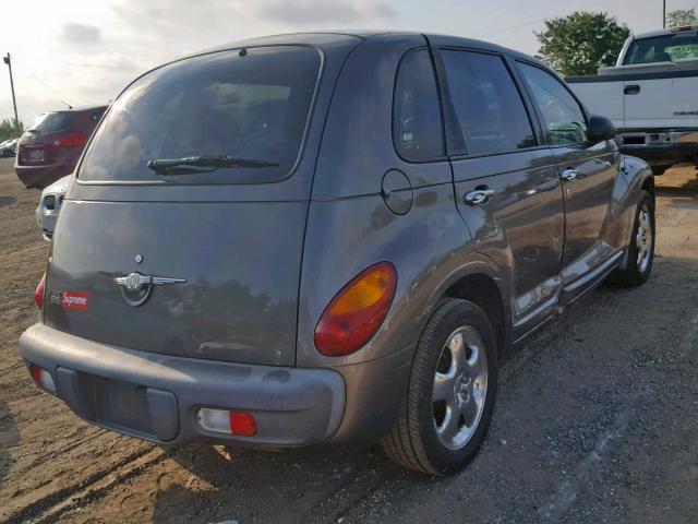 3C8FY4BB51T690839 - 2001 CHRYSLER PT CRUISER BROWN photo 4