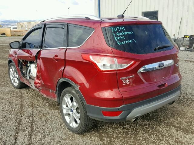 1FMCU9J94EUD09582 - 2014 FORD ESCAPE TIT MAROON photo 3