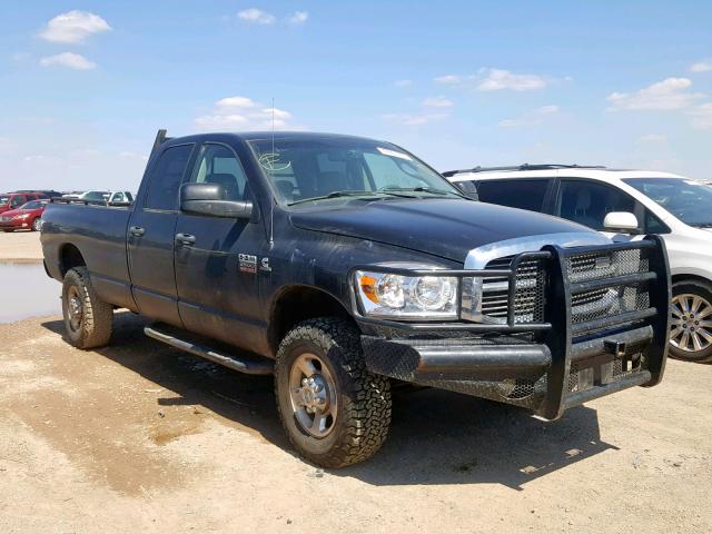 3D7KS28L09G525541 - 2009 DODGE RAM 2500 BLACK photo 1