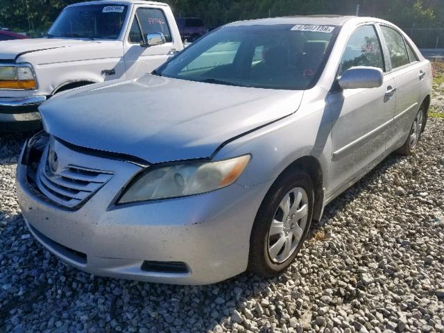 4T1BK46K27U521917 - 2007 TOYOTA CAMRY NEW GRAY photo 2