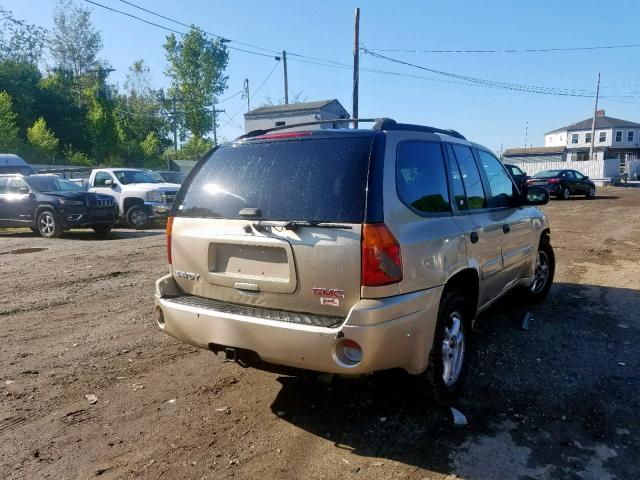 1GKDT13SX52273118 - 2005 GMC ENVOY TAN photo 4