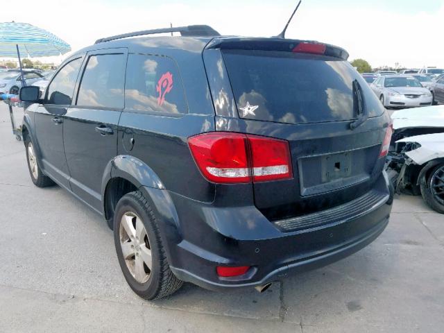 3D4PG1FG1BT547193 - 2011 DODGE JOURNEY MA GRAY photo 3