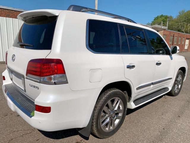 JTJHY7AX5E4153759 - 2014 LEXUS LX 570 WHITE photo 5