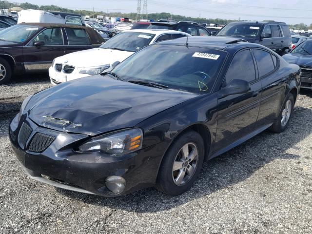 2G2WS522951218311 - 2005 PONTIAC GRAND PRIX BLACK photo 2
